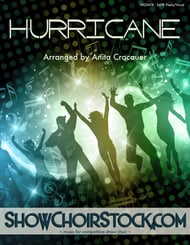 Hurricane SATB choral sheet music cover Thumbnail